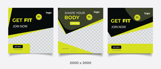 social media post Special athlete sport template