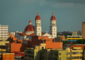 Fototapeta na wymiar Catedral en el oriente de Venezuela 