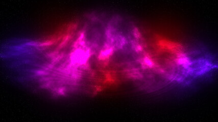 beautiful red purple nebula sky above the sky