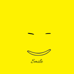 Smile icon Logo Vector Template Design