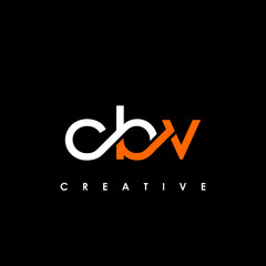 Fototapeta na wymiar CBV Letter Initial Logo Design Template Vector Illustration
