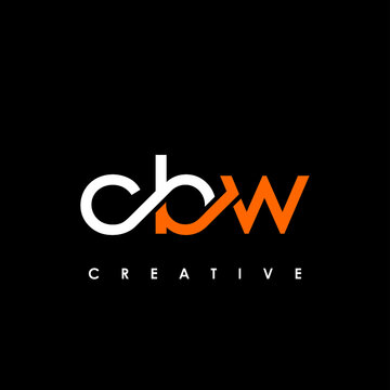 CBW Letter Initial Logo Design Template Vector Illustration