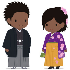 可愛い恋人たち　袴で待ち合わせ　タイプE