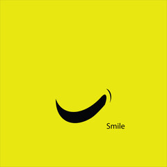 Fototapeta na wymiar Smile icon Logo Vector Template Design - Vector