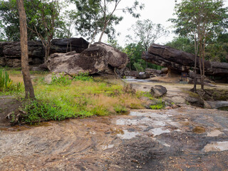 The beautiful nature in historical park,Thandland.