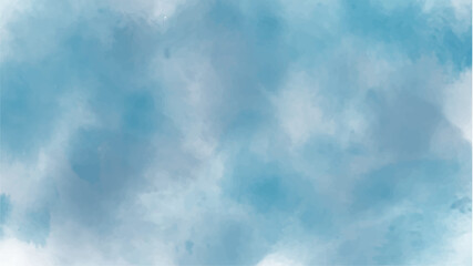 Blue watercolor background for textures backgrounds and web banners design