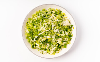 Chop pepper as a hors d 'oeuvres