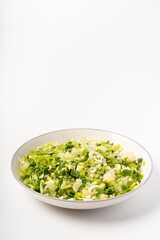 Chop pepper as a hors d 'oeuvres