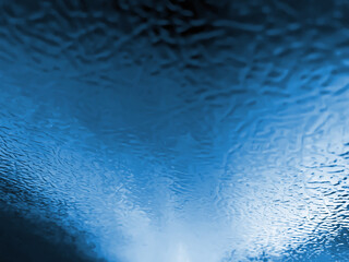 Fototapeta premium Rippled Blue Light Textured Background