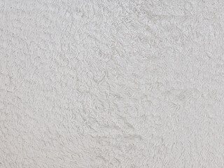 White Fluffy Floor Rug Texture