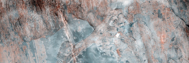 Marble granite aqua blue panorama background wall surface pattern, close up blue surface texture of elegance stone used for background. emperador marbel slab, onyx marble texture and luxury granit.