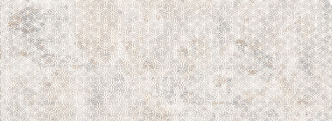 Cement and Concrete Stone mosaic tile. Cement geometric seamless background. cement marble texture...