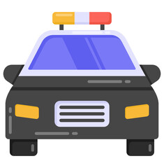 
Car vector icon in flat design 

