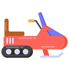 
Vehicle used for travelling over snow, sometimes as sport, snowmobile 

