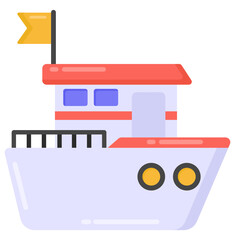 
Cargo ship vector best for logistics services and delivery services 

