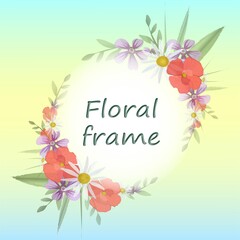floral frame