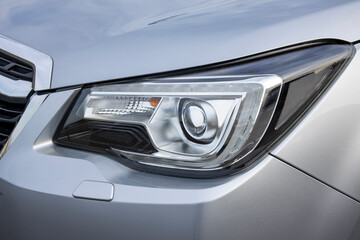 Image of headlights with yellowing removed