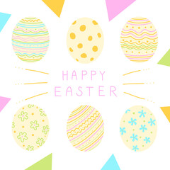 Happy Easter イースターエッグ