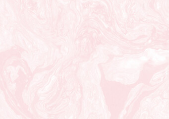 Fototapeta na wymiar Abstract artsy backdrop. Decorative glamour pink acrylic marble texture. Glam theme, festive brand, creative poster. Marbling background. Liquid ink on wet surface. Light rose marbled paper.