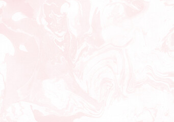 Fototapeta na wymiar Abstract artsy backdrop. Decorative glamour pink acrylic marble texture. Glam theme, festive brand, creative poster. Marbling background. Liquid ink on wet surface. Light rose marbled paper.