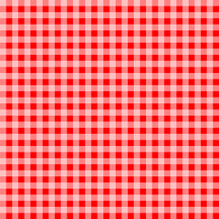 Red white checkered pattern texture background