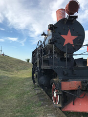 train, locomotive, steam, old, engine, railway, transport, railroad, transportation, black, rail, vintage, coal, track, travel, iron, station, antique, power, retro, historic, smoke, steel, rails, tan