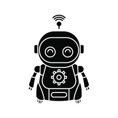 robot icon. bot sign. vector illustration