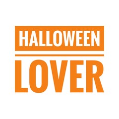 ''Halloween lover'' Lettering