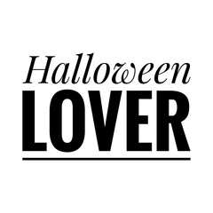 ''Halloween lover'' Lettering