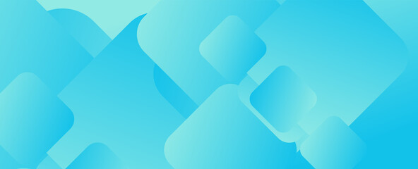 Square shapes composition geometric abstract background. 3D shadow effects and fluid gradients. Modern overlapping forms