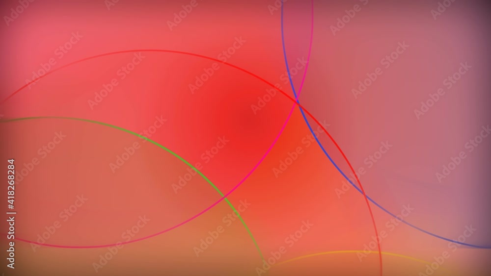 Poster abstract animation of color background pattern, background with large white lights or circle bokeh s
