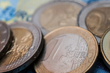 Euromünzen - Eurokrise/Finanzkrise in Europa