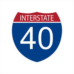 Interstate highway road
