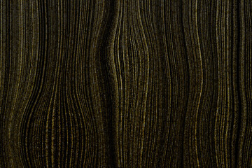 Dark gold glitter rain background with waves