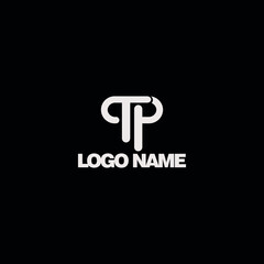 t p logo design