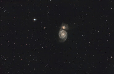 Obraz na płótnie Canvas Whirlpool Galaxy (M51)