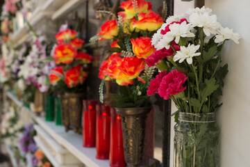 flores cementerio