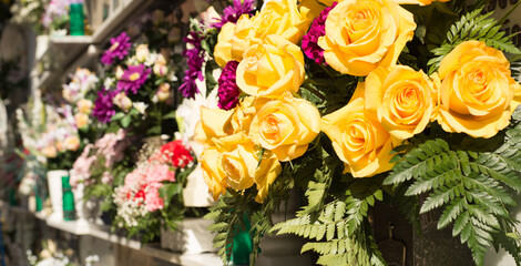 flores amarillas