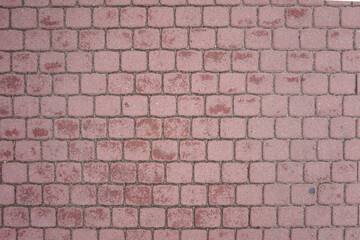 red brick wall