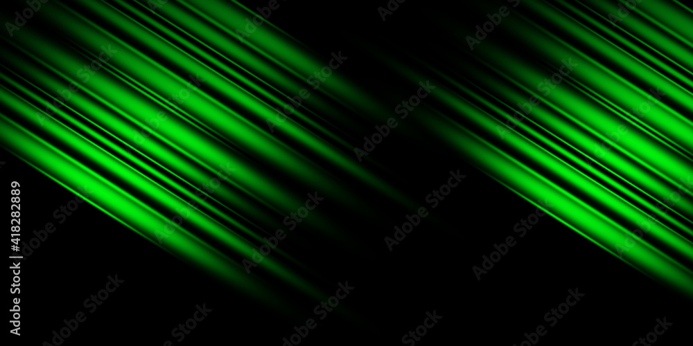 Poster abstract green and black are light pattern with the gradient is the with floor wall metal texture so