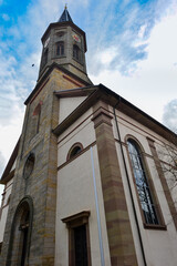 Fototapeta na wymiar St. Peter und Paul Kirche Schömberg (Zollernalbkreis)