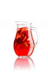 Coctail jug isolated on white