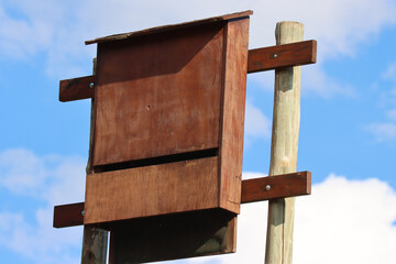 Kruger National Park: bat house to accommodate bats and keep them away from human habitation