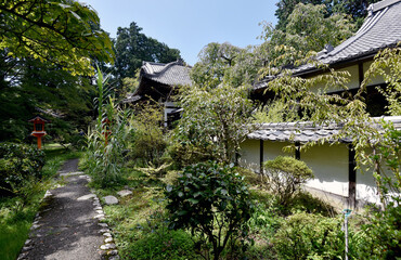 十輪寺　参道　京都市大原野