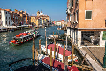 Fototapeta na wymiar View on Grand Canal. Venice, Italy.