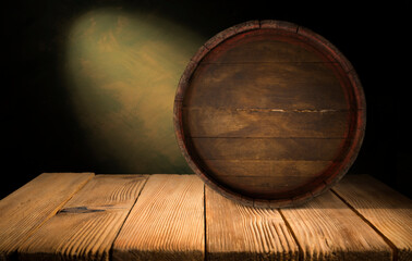 Barrels in the wine cellar, Porto, Portugal