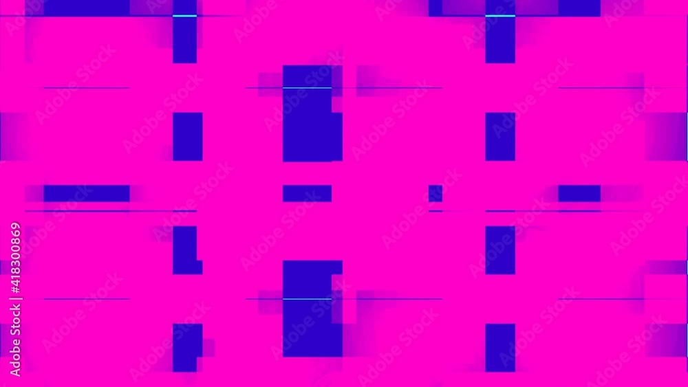 Poster abstract animation. dynamic futuristic shapes for graphic design. vj loops for live visuals.