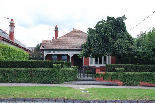 Suburban House In Melbourne Victoria Australia