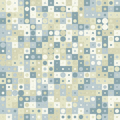 Abstract Geometric Pattern generative computational art illustration