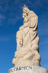 Obraz premium statue of virgen